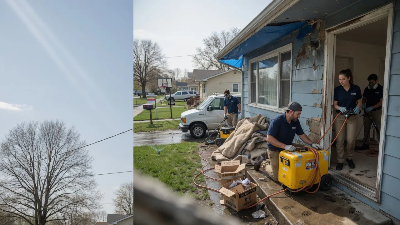 Basement Flood Cleanup in Stanley, ND near me